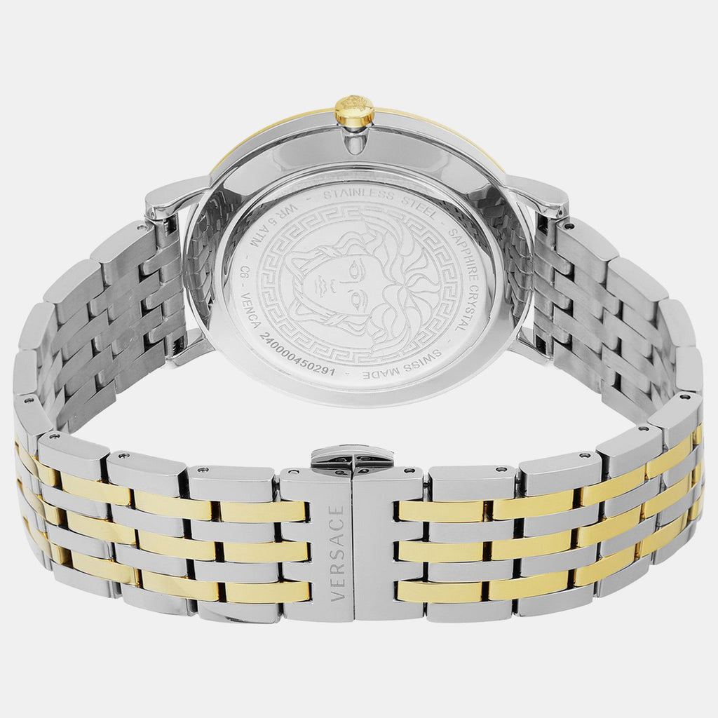 V-Eternal Men Quartz Green Dial Analog Stainless Steel Watch VENCA0224