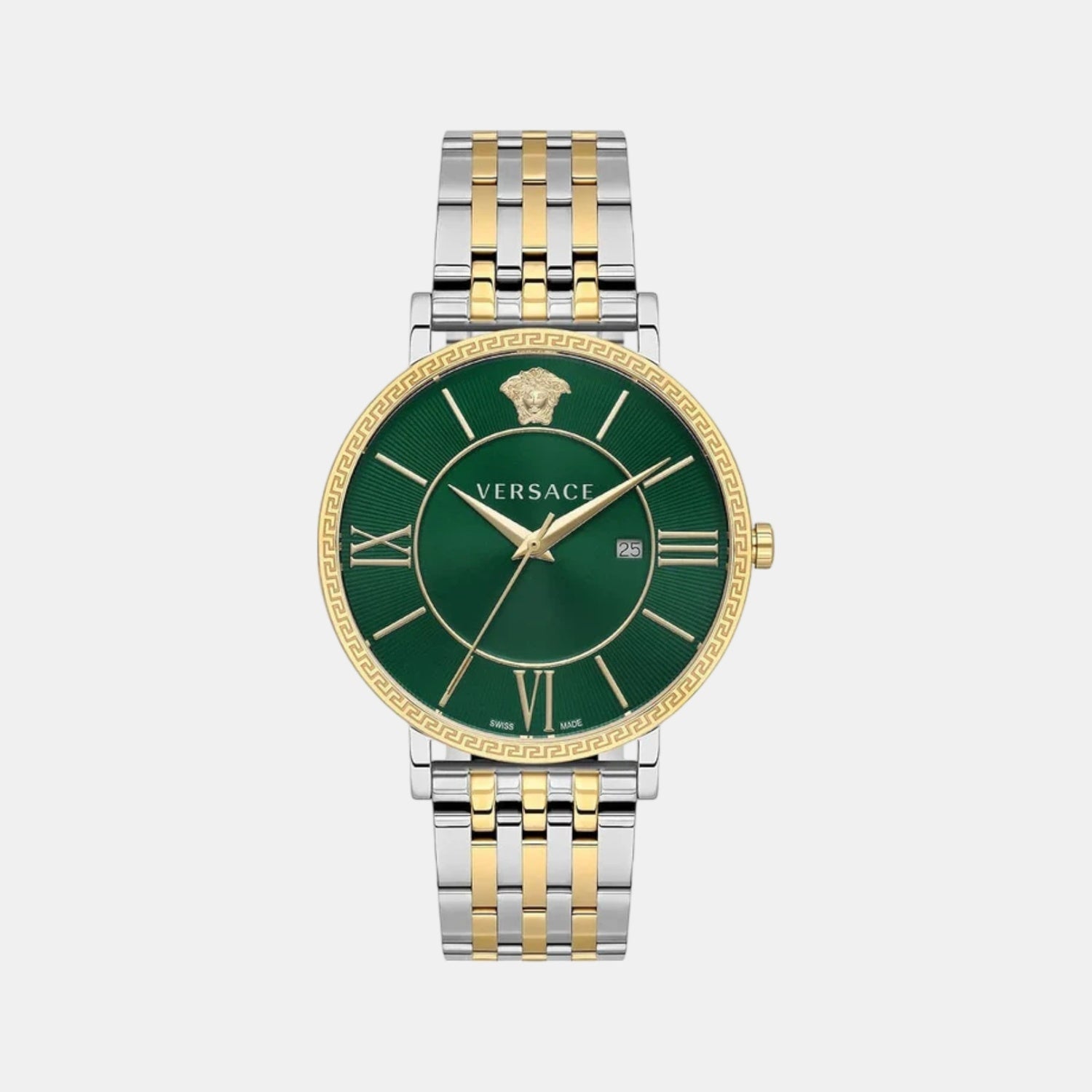 V-Eternal Men Quartz Green Dial Analog Stainless Steel Watch VENCA0224
