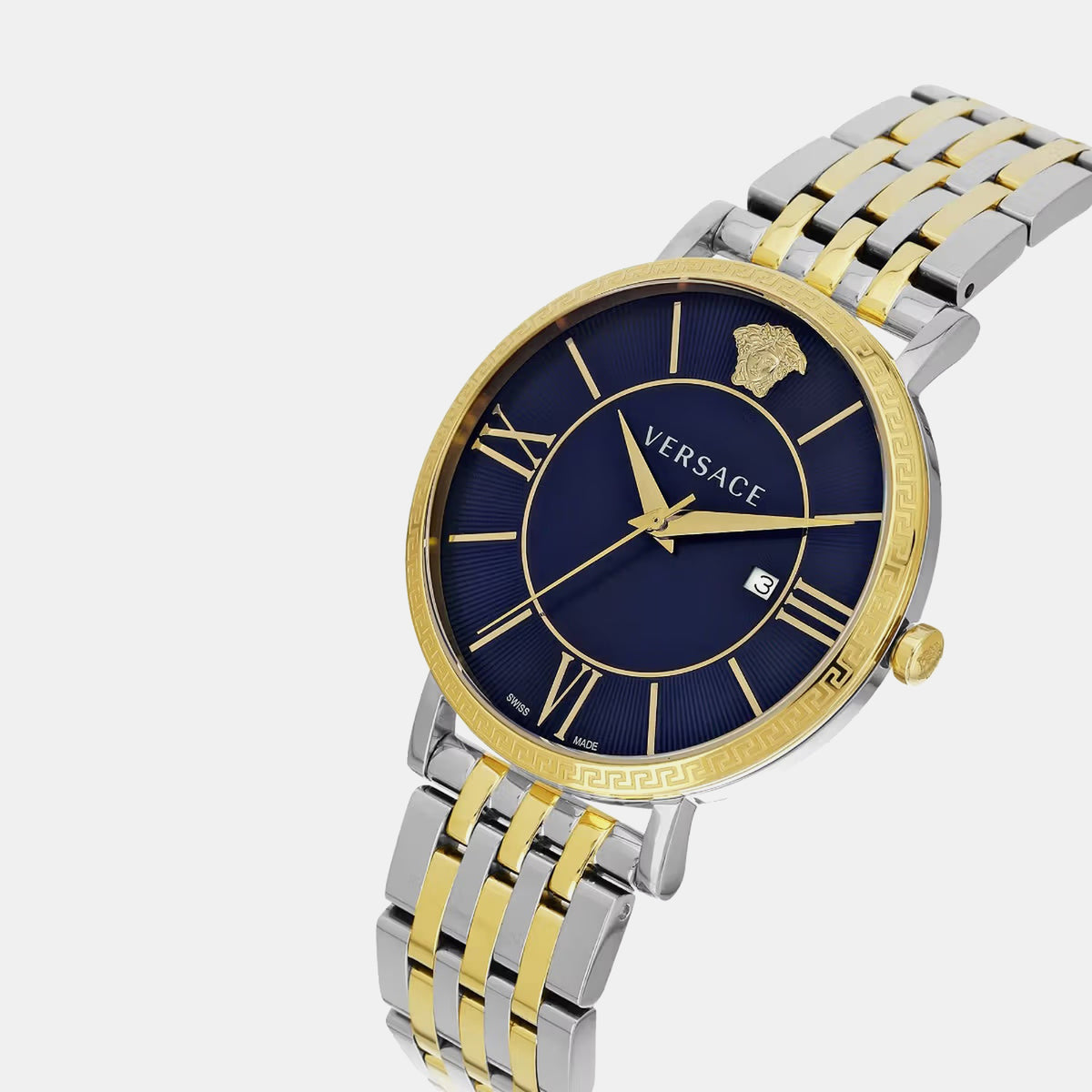V-Eternal Men Quartz Blue Dial Analog Stainless Steel Watch VENCA0324