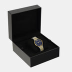 V-Eternal Men Quartz Blue Dial Analog Stainless Steel Watch VENCA0324