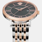 V-Eternal Men Quartz Green Dial Analog Stainless Steel Watch VENCA0424