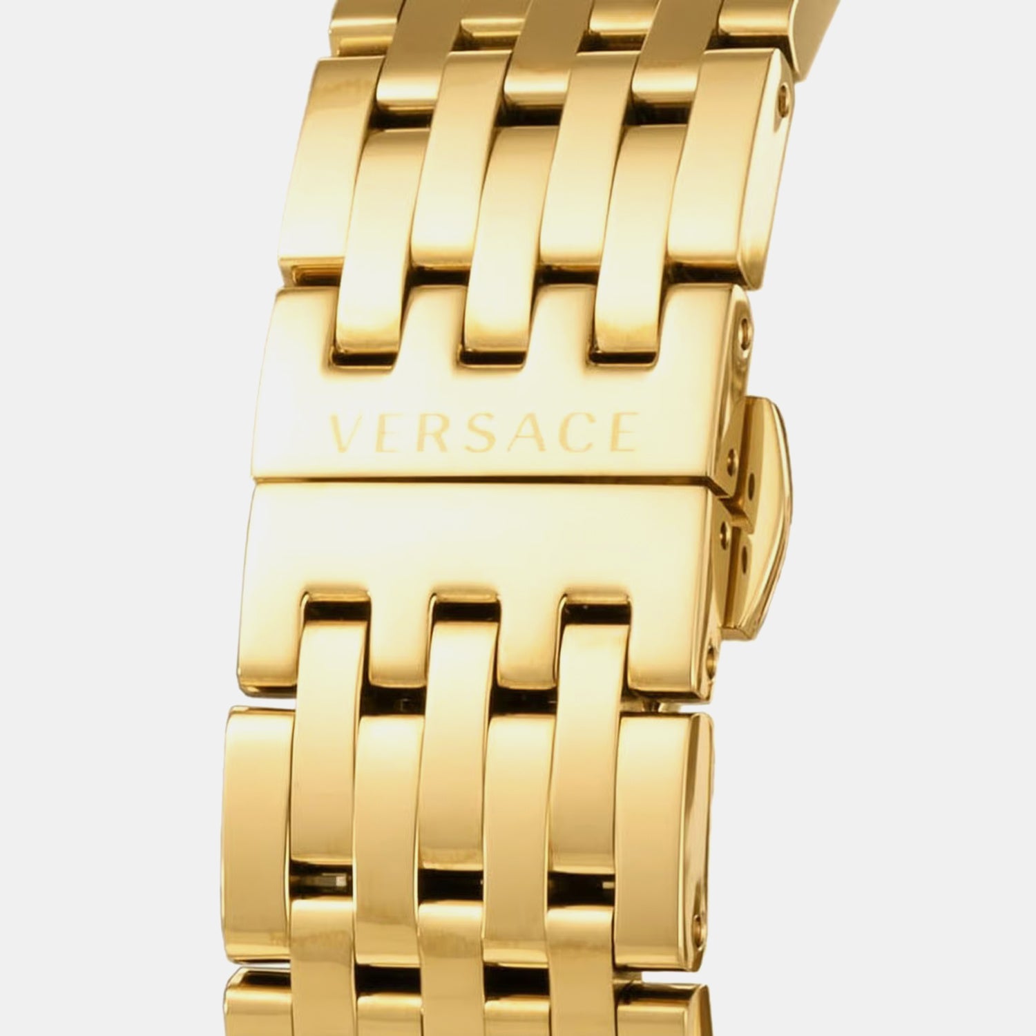 V-Eternal Gent Date (Wc-N Men Quartz Gold Dial Analog Stainless Steel Watch VENCA0524