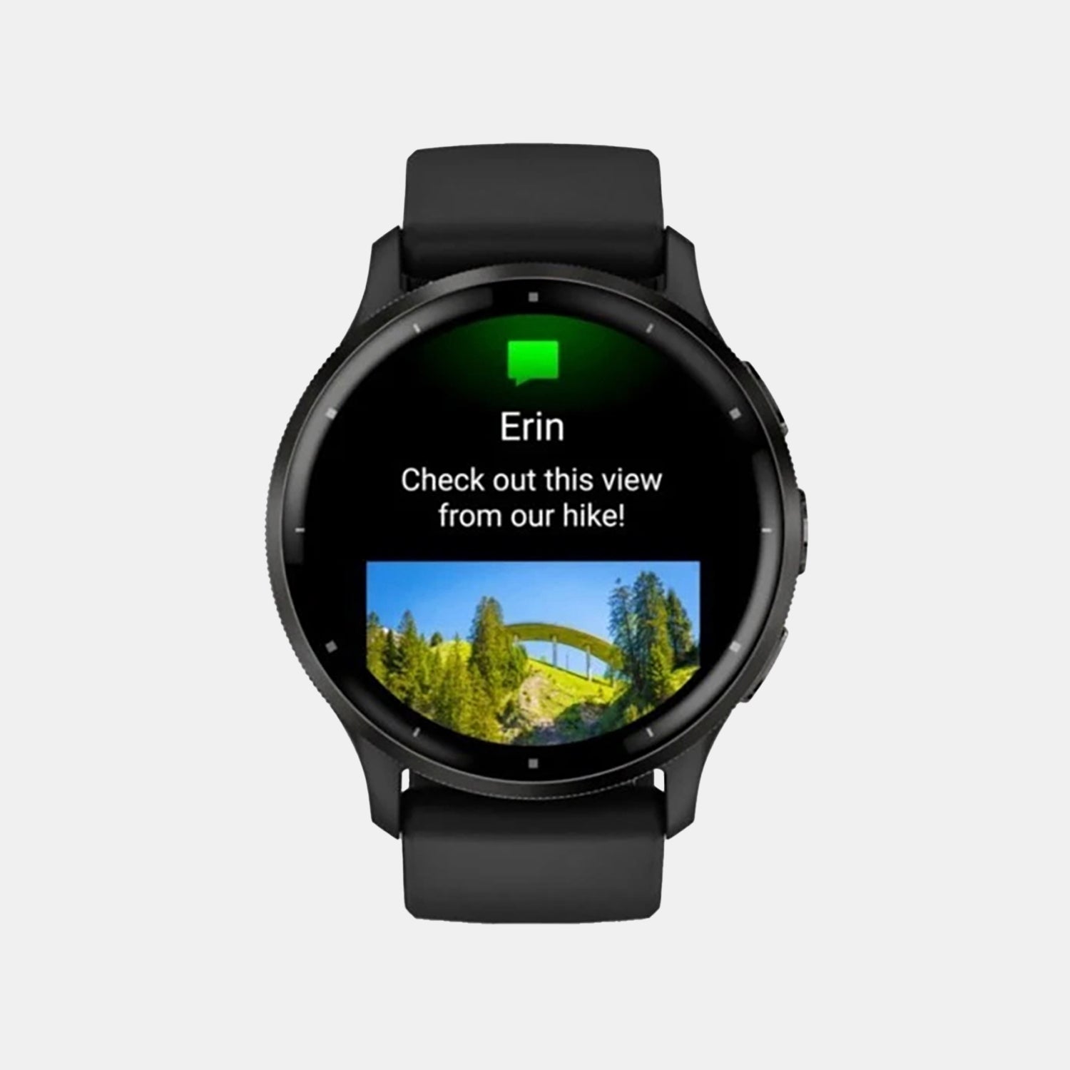 Venu 3 Unisex Quartz Black Dial Amoled Silicone Watch Venu 3 010-02784-01