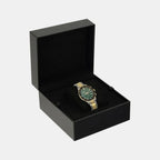 Hellen Men Quartz Green Dial Chronograph Stainless Steel Watch VEPCA0524