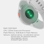 Verge Unisex Quartz White Dial Digital Silicone Watch Verge White