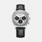 Vertu Panda Men Quartz Two Tone Dial Chronograph Leather Watch