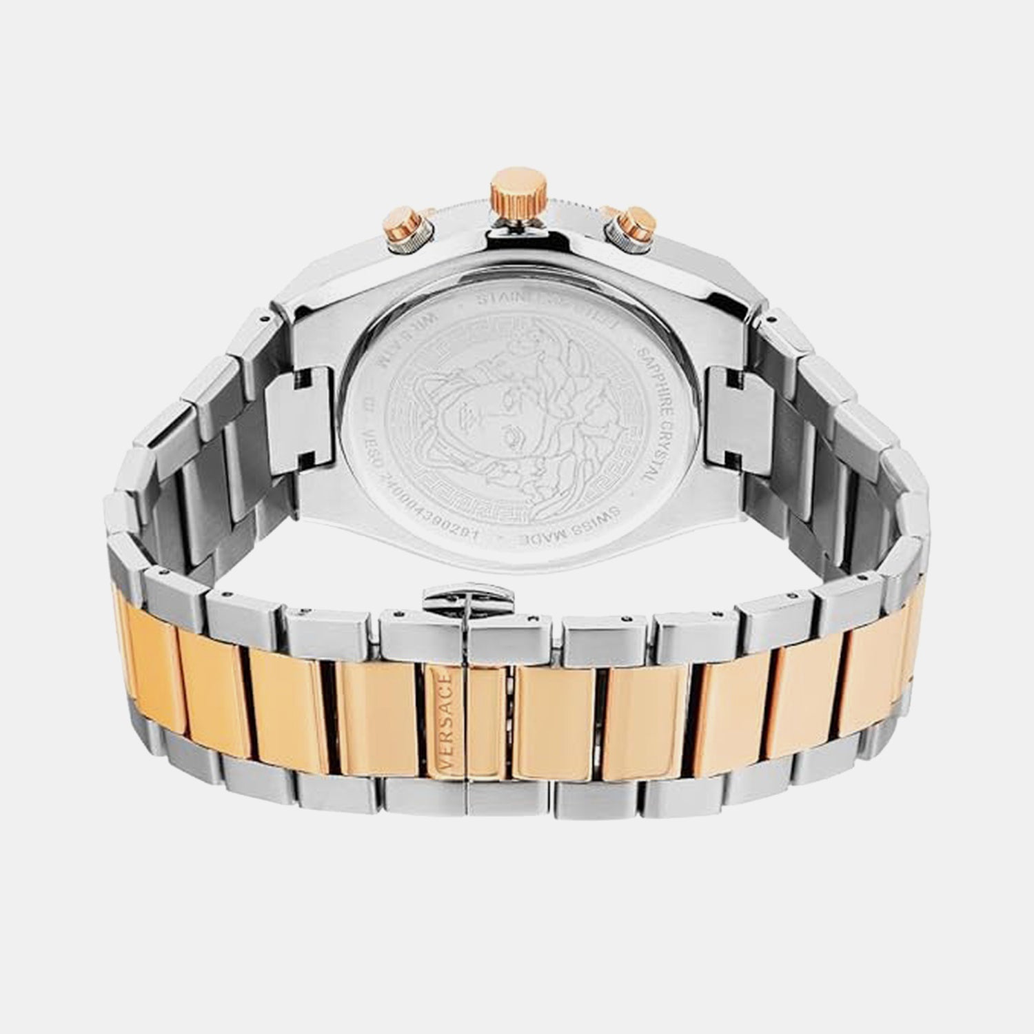 V-Sporty Greca Men Quartz Green Dial Chronograph Stainless Steel Watch VESO01324