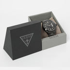 Soho Men Quartz Black Dial Analog Stainless Steel Watch W1245G3