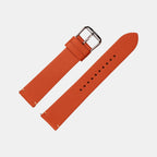 Men Sheep Nappa Leather Strap INTRO 2.0 DS-CARROT ORANGE 20 MM