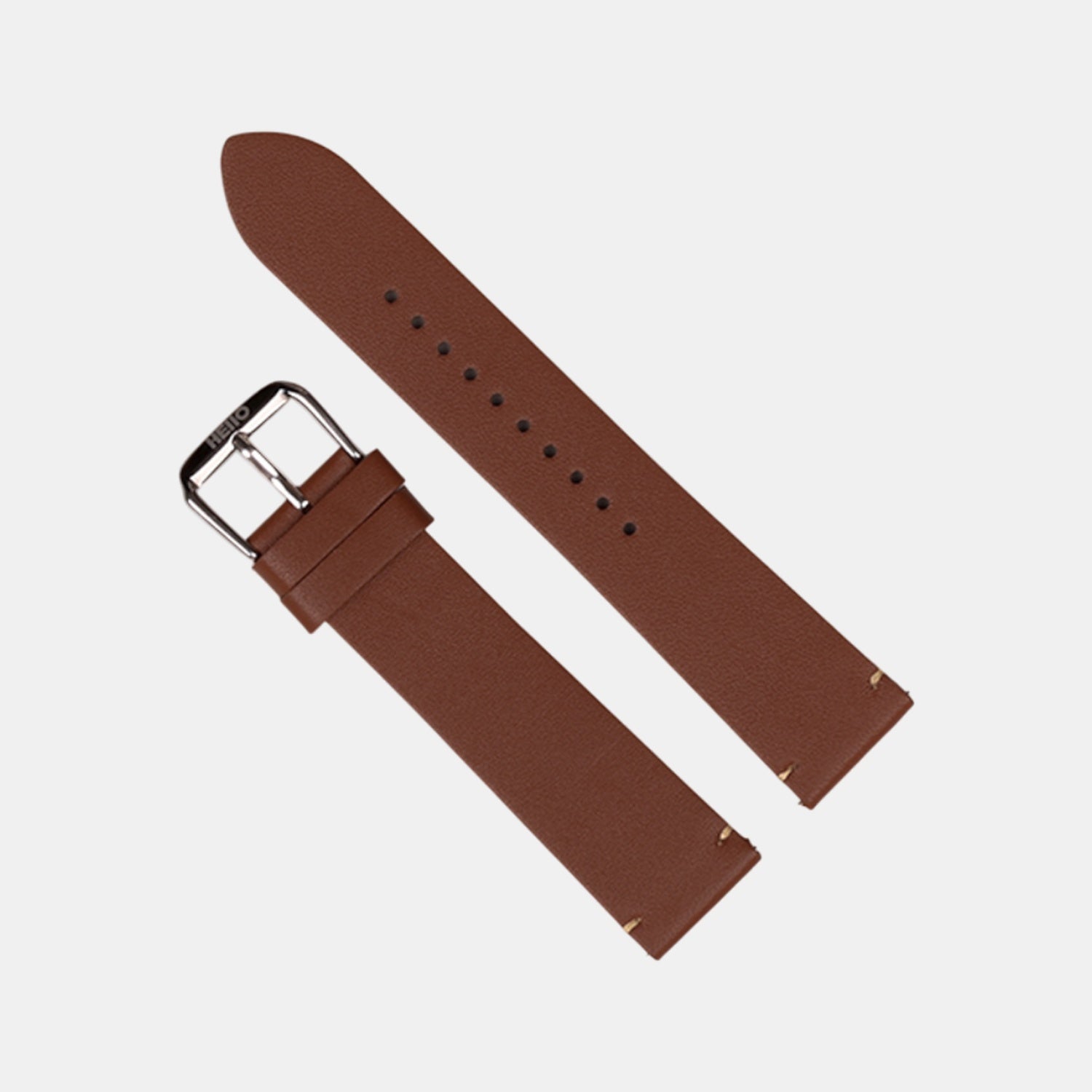 Men Sheep Nappa Leather Strap INTRO 2.0 DS- GINGERBREAD 20 MM