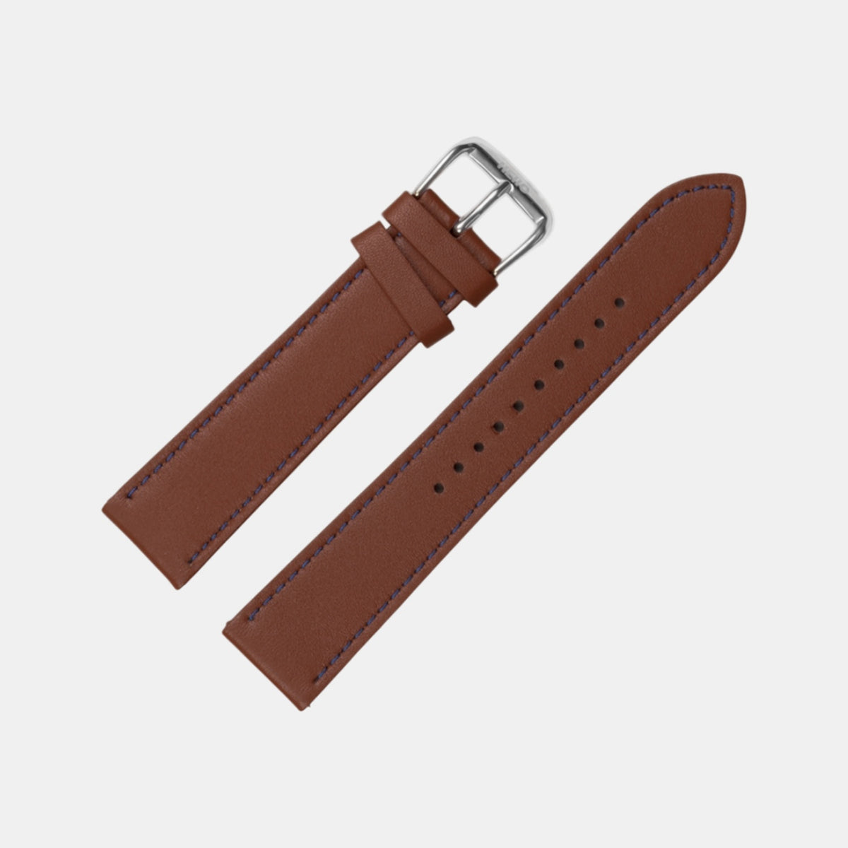 Men Sheep Nappa Leather Strap INTRO 2.0 PS - GINGERBREAD 18 MM