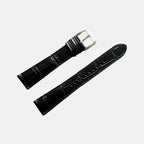 Men Croc Print Italian Leather Strap GRACE IN CROC99- TUXEDO 22 MM