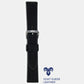 Men Suede Leather Strap GRACE IN SUEDE- WINTER NIGHT 22 MM