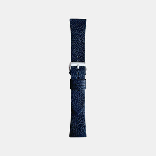 Men Italian Leather Strap VIBE - PEPPER CORN 18 MM