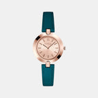 Furla Heritage Women Quartz Rose Gold Dial Analog Leather Watch WW00002008L3