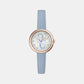 Women Quartz Silver Dial Analog Leather Watch WW00005005L3
