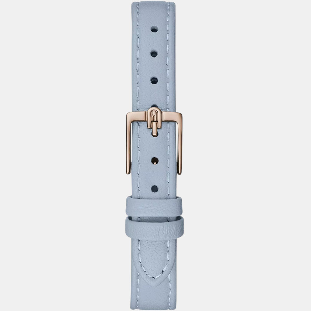 Women Quartz Silver Dial Analog Leather Watch WW00005005L3