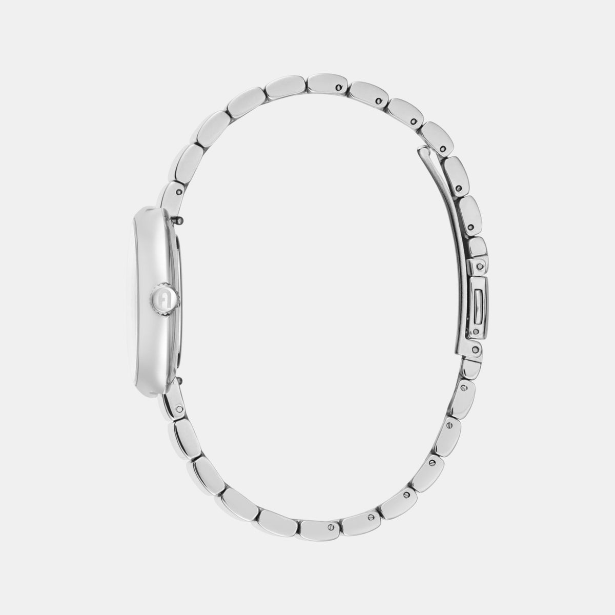 Heritage Women Quartz Silver Dial Analog Stainless Steel Watch WW00005011L1