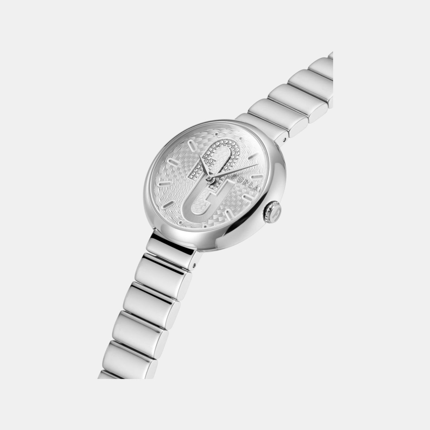 Furla Cosy Women Quartz Silver Dial Analog Stainless Steel Watch WW00005011L1