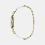 Furla Bangle Women Quartz White Dial Analog Stainless Steel Watch WW00010003L2