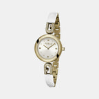Furla Bangle Women Quartz White Dial Analog Stainless Steel Watch WW00010003L2