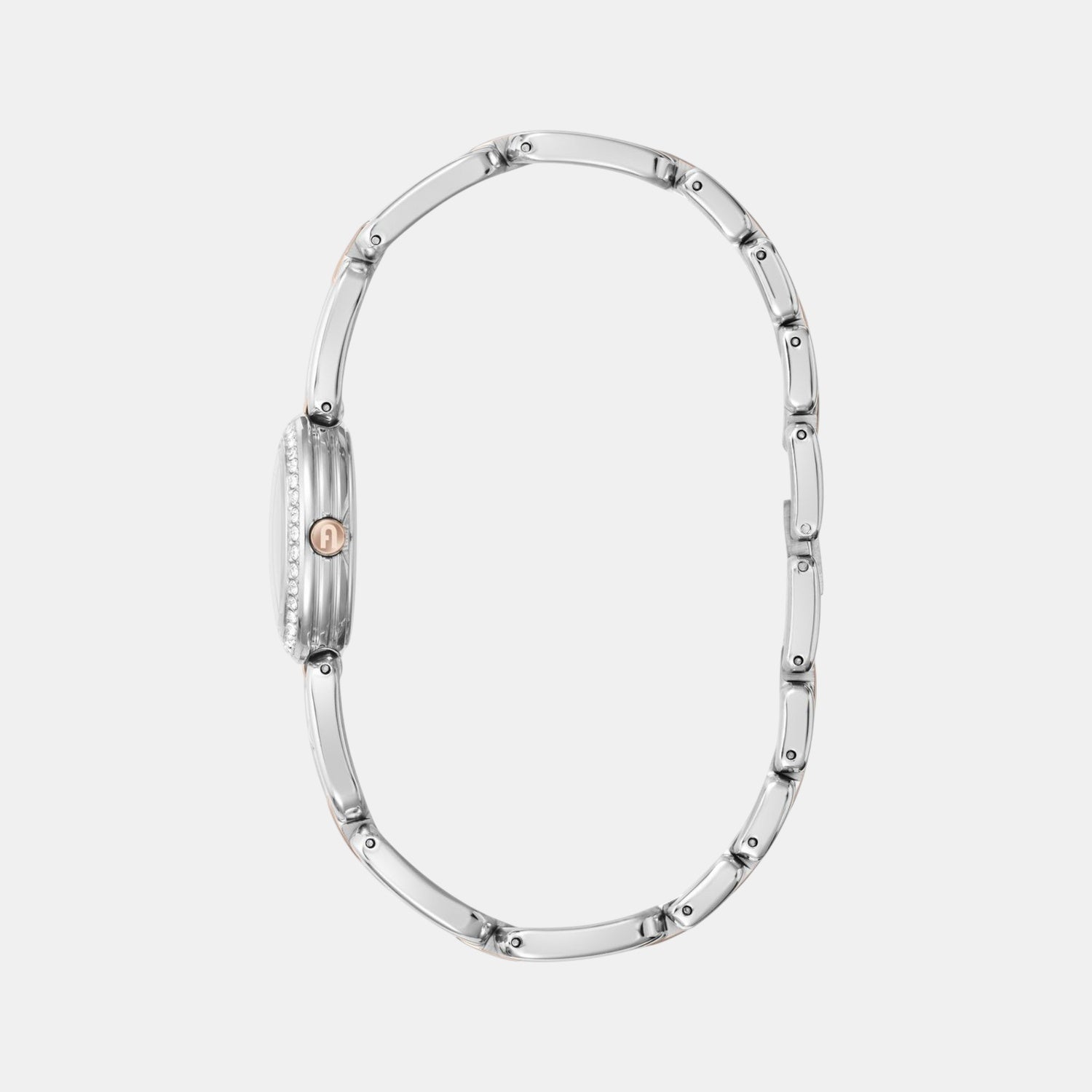 Furla Arco Chain Women Quartz Silver Dial Analog Stainless Steel Watch WW00015006L5