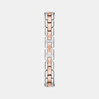 Furla Arco Chain Women Quartz Silver Dial Analog Stainless Steel Watch WW00015006L5