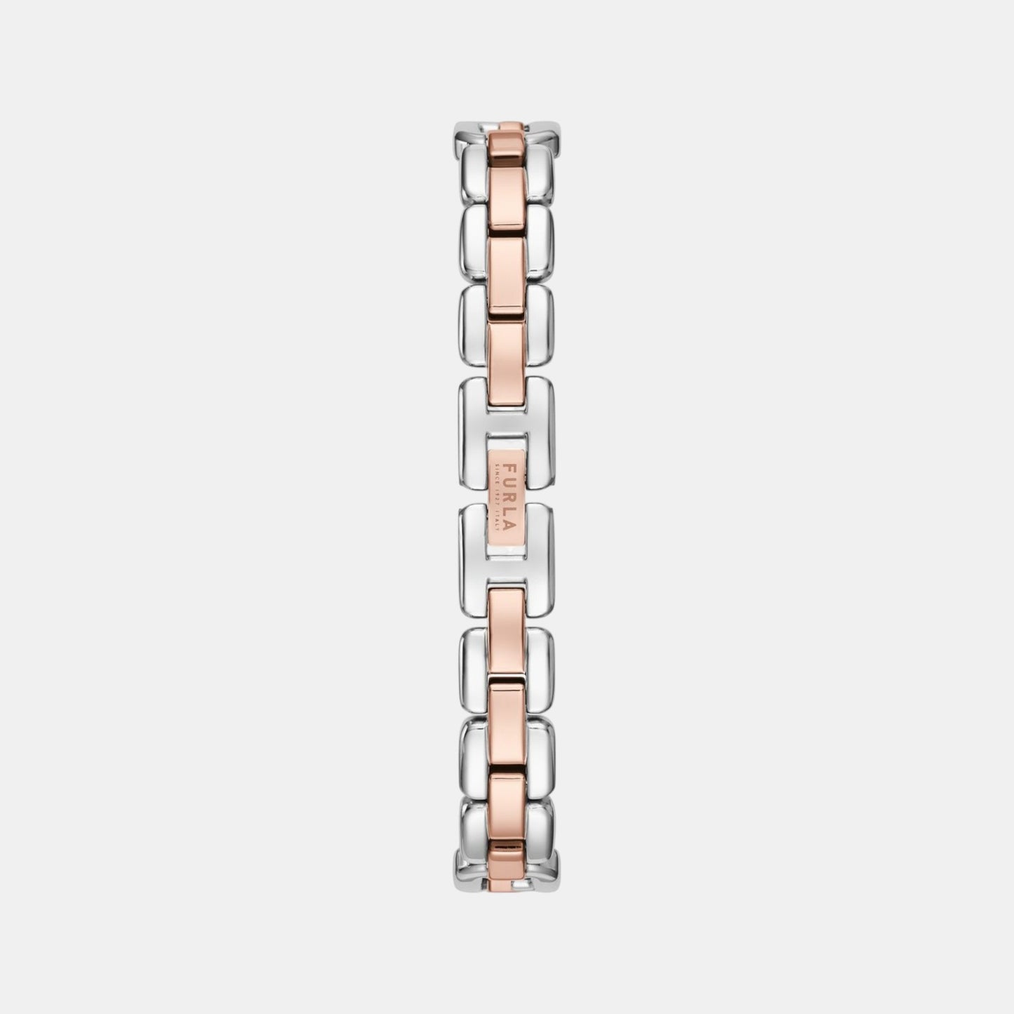 Furla Arco Chain Women Quartz Silver Dial Analog Stainless Steel Watch WW00015006L5