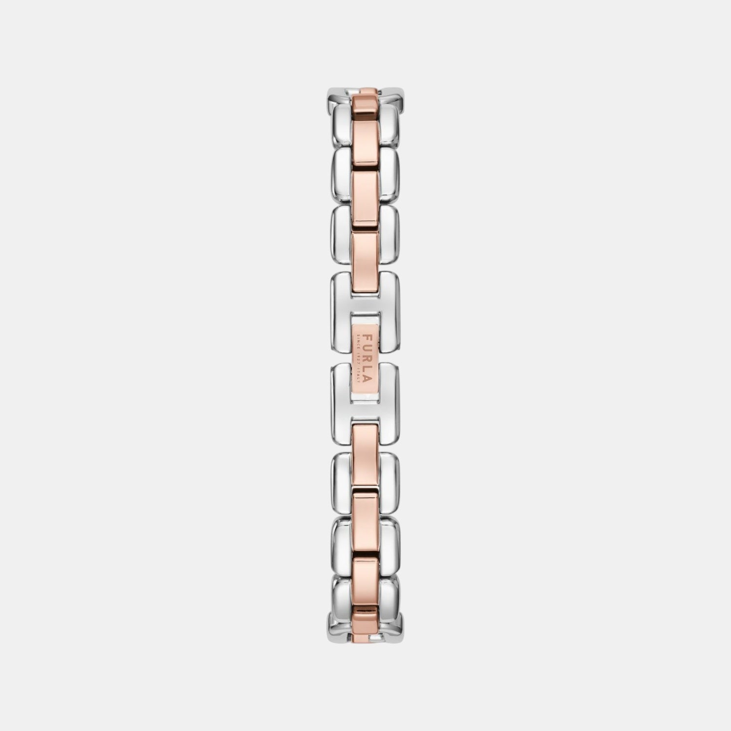 Furla Arco Chain Women Quartz Silver Dial Analog Stainless Steel Watch WW00015006L5