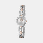 Furla Arco Chain Women Quartz Silver Dial Analog Stainless Steel Watch WW00015006L5