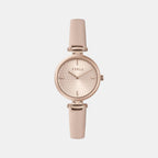 Furla New Pin Women Quartz Pink Dial Analog Leather Watch WW00018004L3