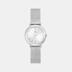 Women Quartz Silver-Tone Dial Analog Stainless Steel Watch WW00024004L1