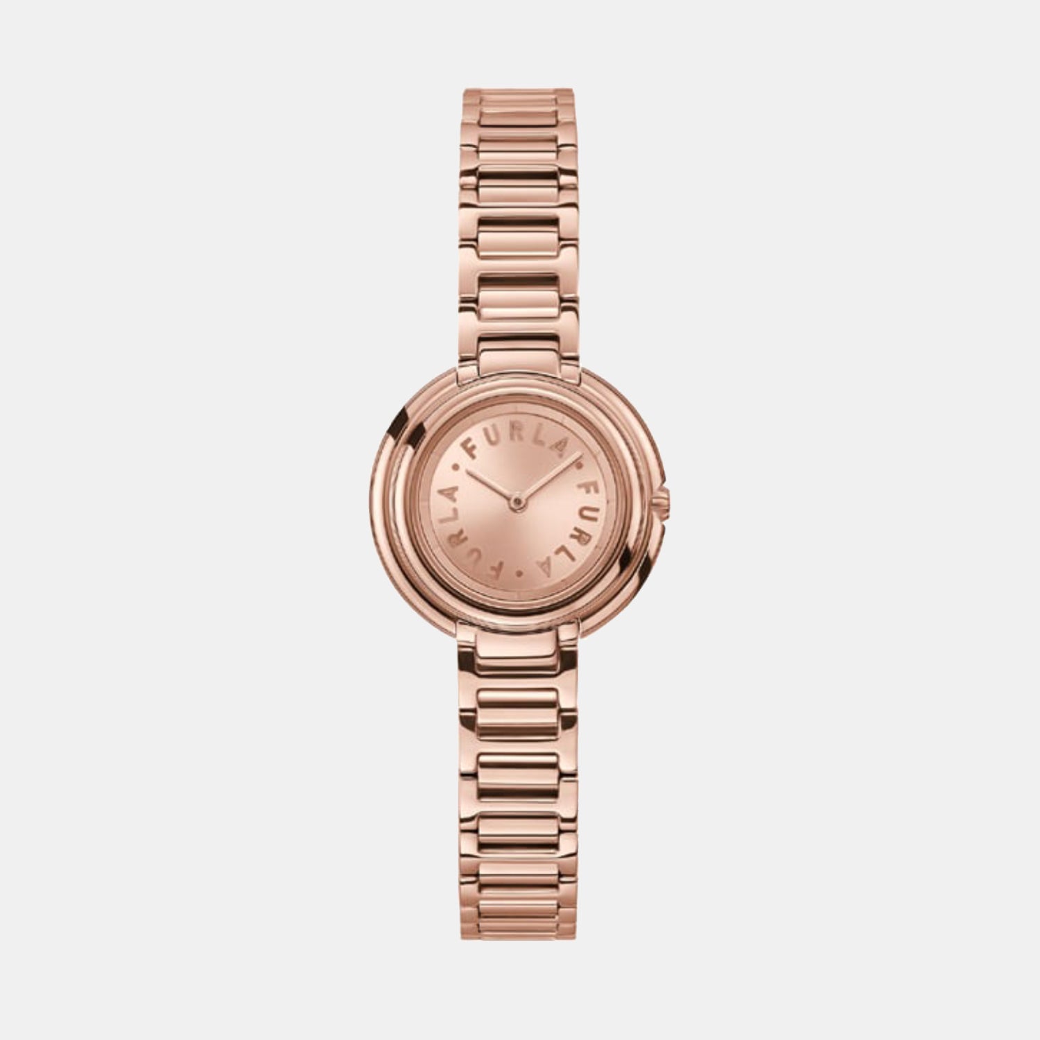 Furla Heritage Women Quartz Rose Gold Dial Analog Stainless Steel Watch WW00031002L3