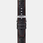 T-Race MotoGP Limited Edition Men Quartz Black Dial Chronograph Leather Watch T1154172705101