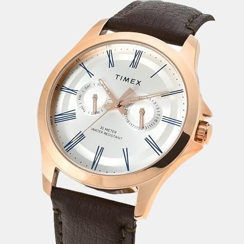 Men's Silver Analog Stainless Steel Watch TW000X128