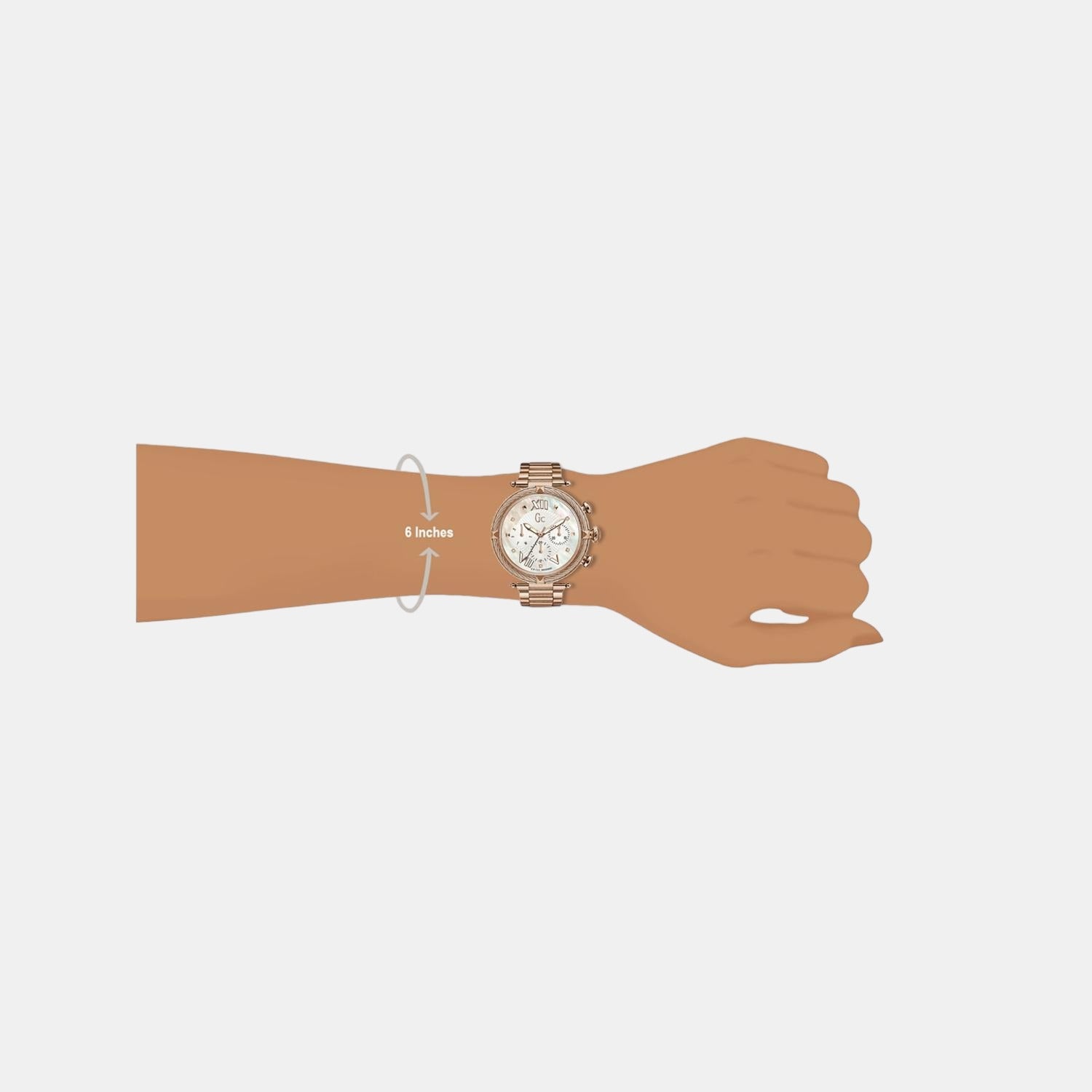 Sofie pave rose discount gold tone watch