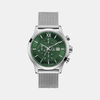 GC Round Green Chronograph watch