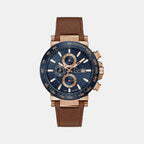 GC Round Blue Chronograph watch