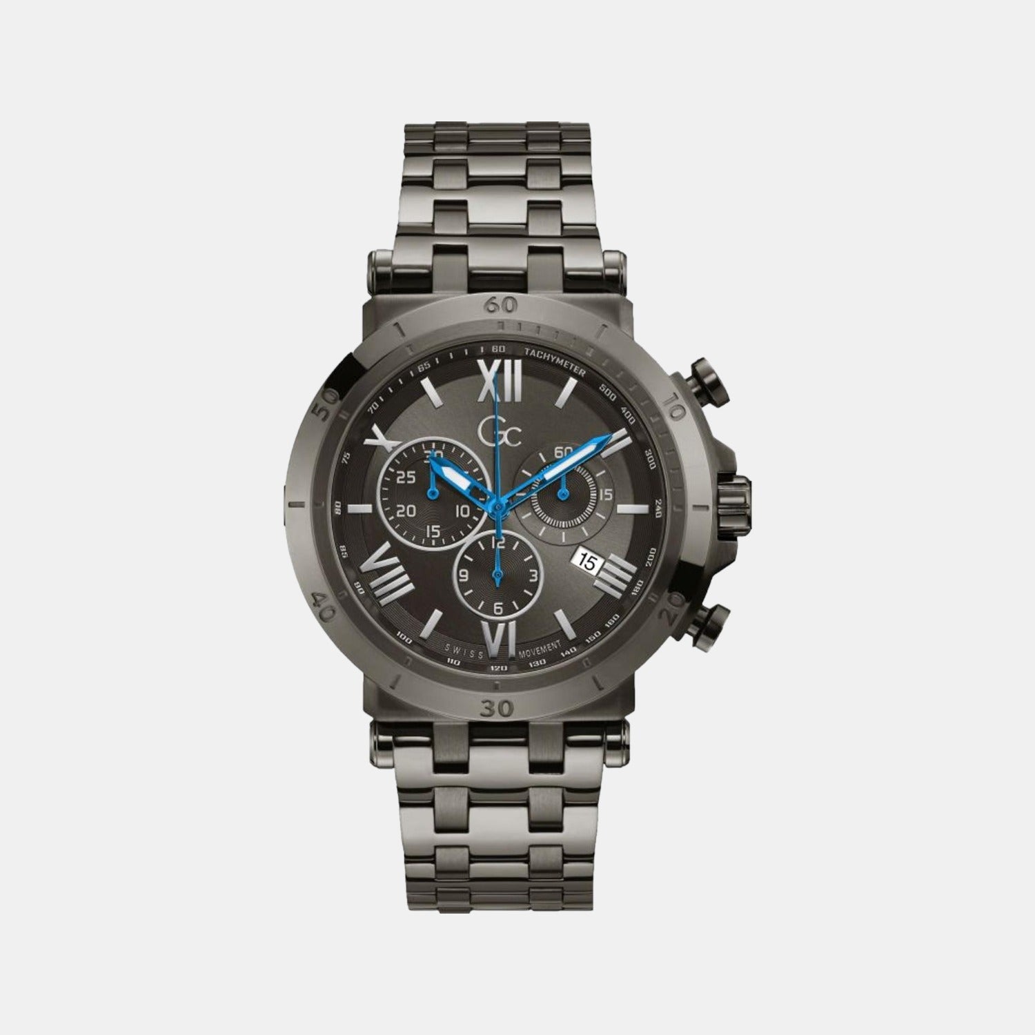 GC Round Grey Chronograph watch