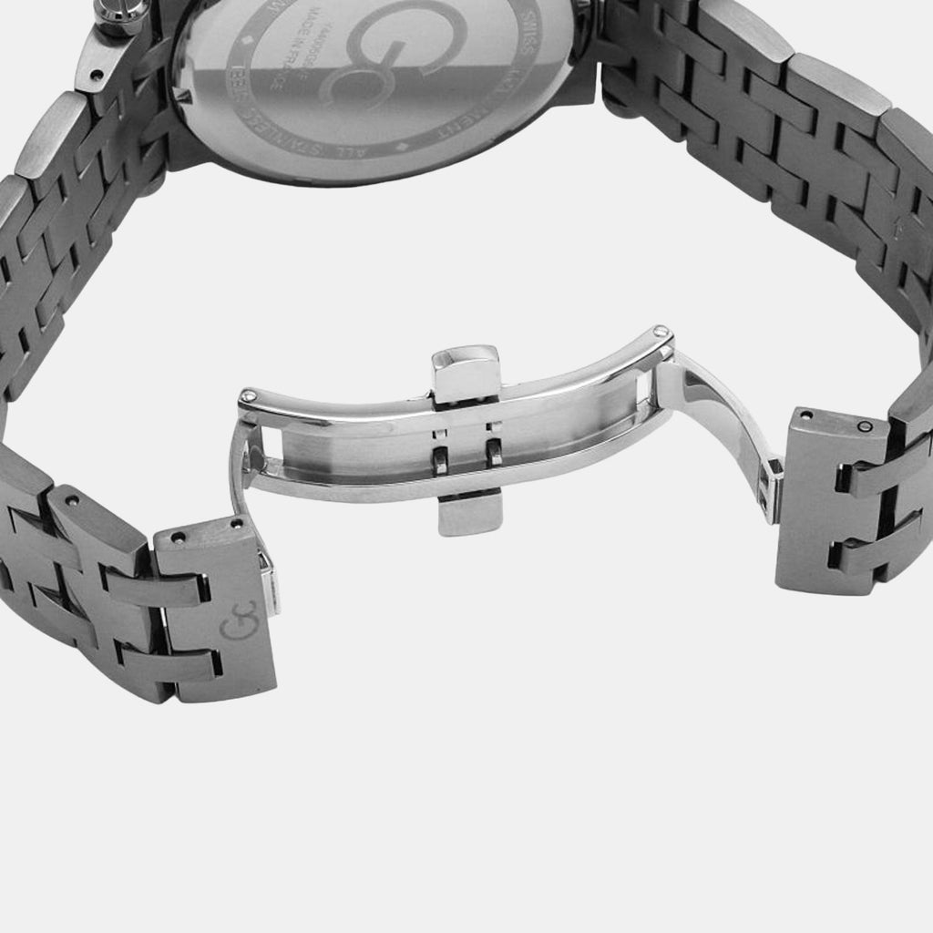 GC 44 mm Silver Quartz watch
