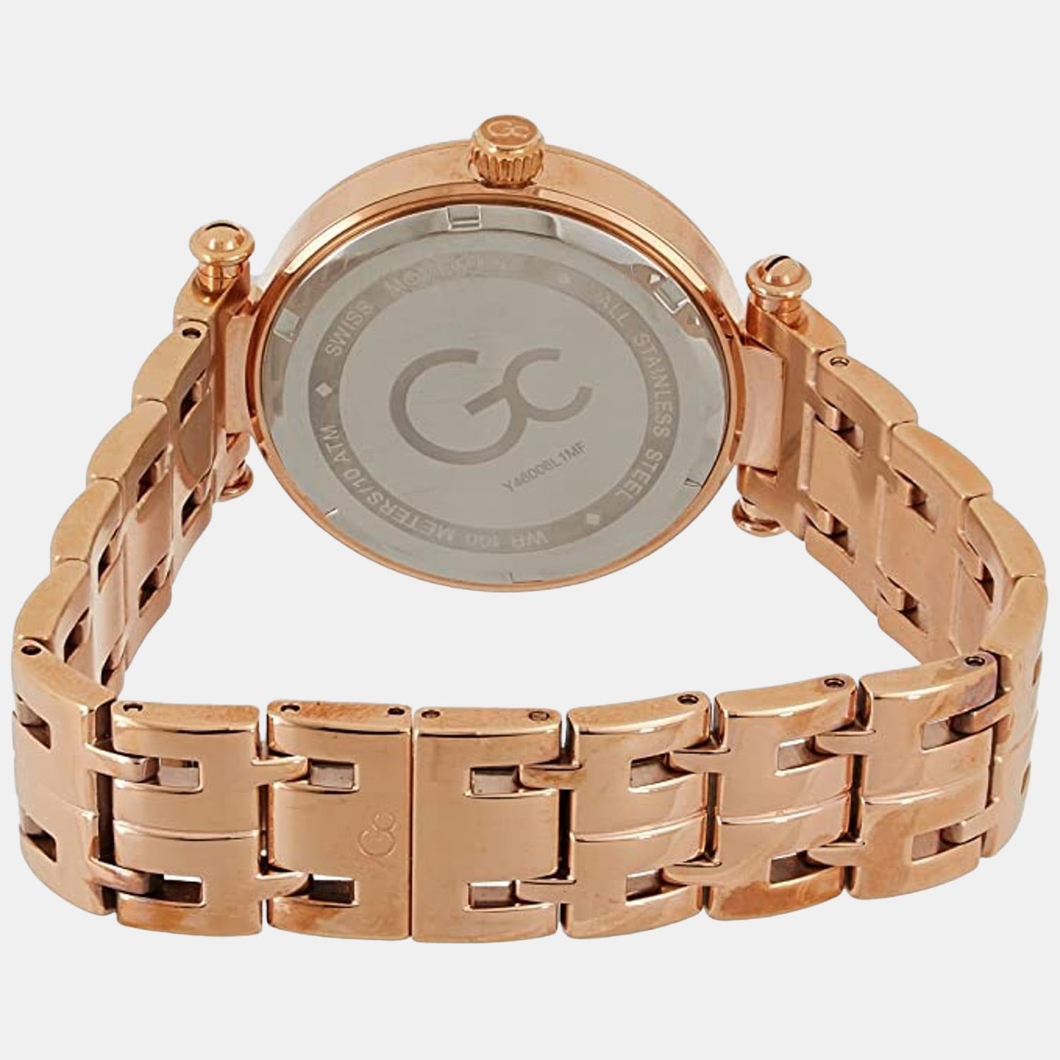 GC Women Round White watch