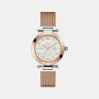 GC Round Silver Analog watch