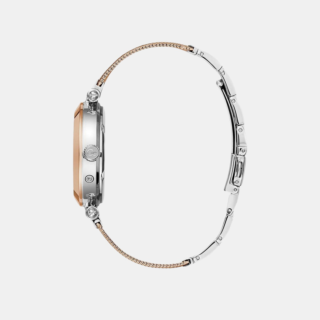 GC Women Round Silver watch