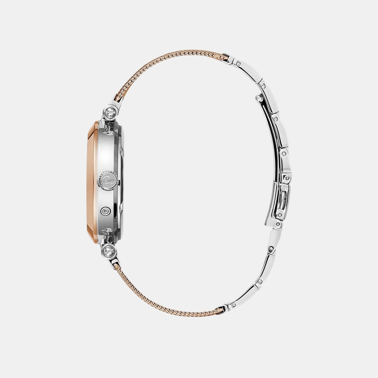 GC Women Round Silver watch