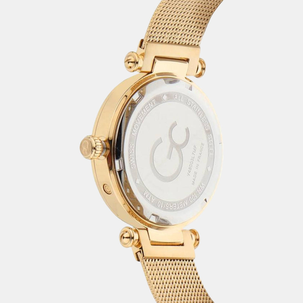 GC Women Round White watch