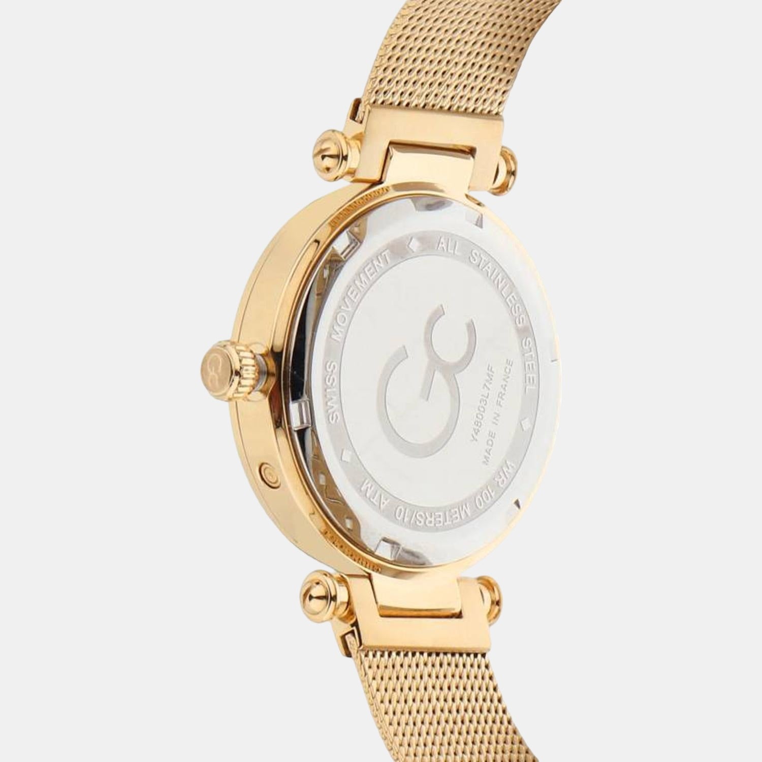 GC Women Round White watch