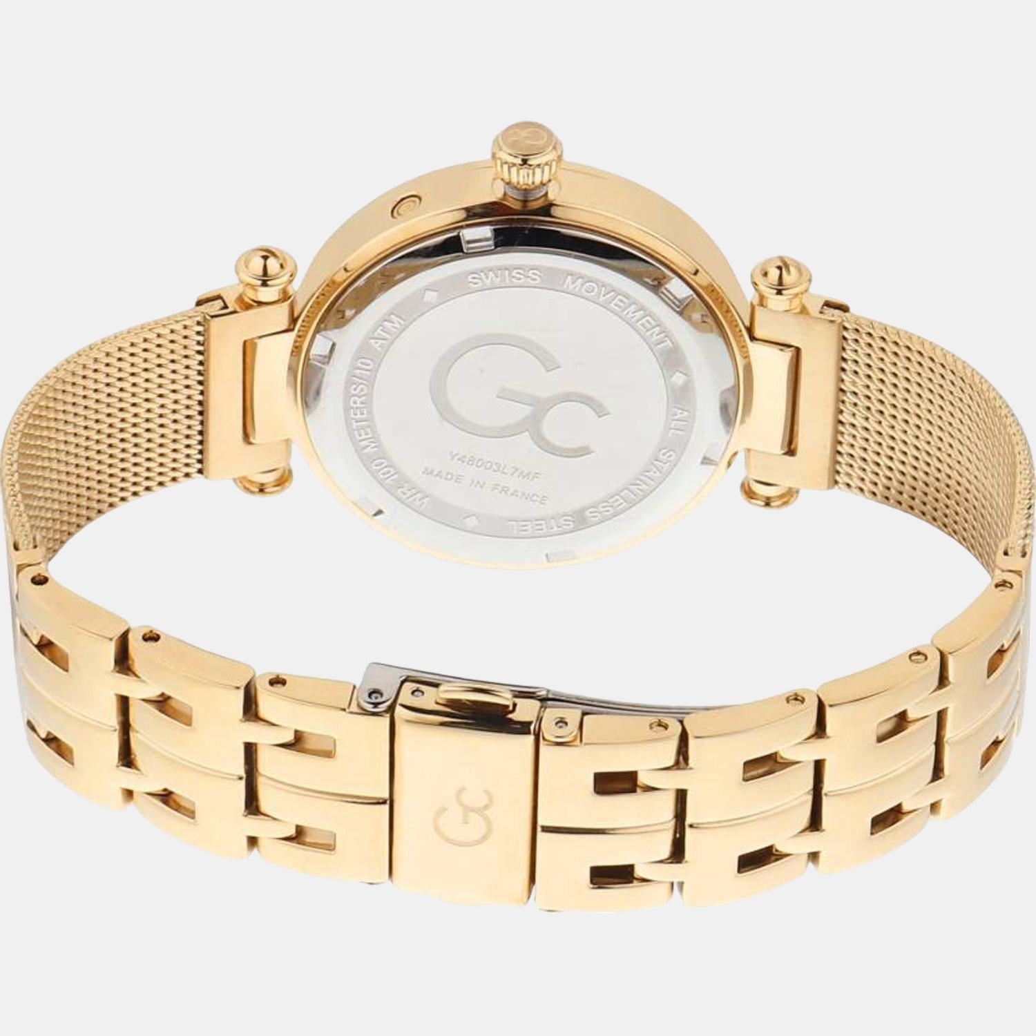 GC Stainless Steel Round watch