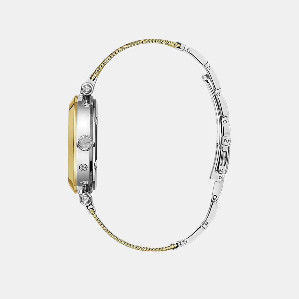 GC Women Round Silver watch