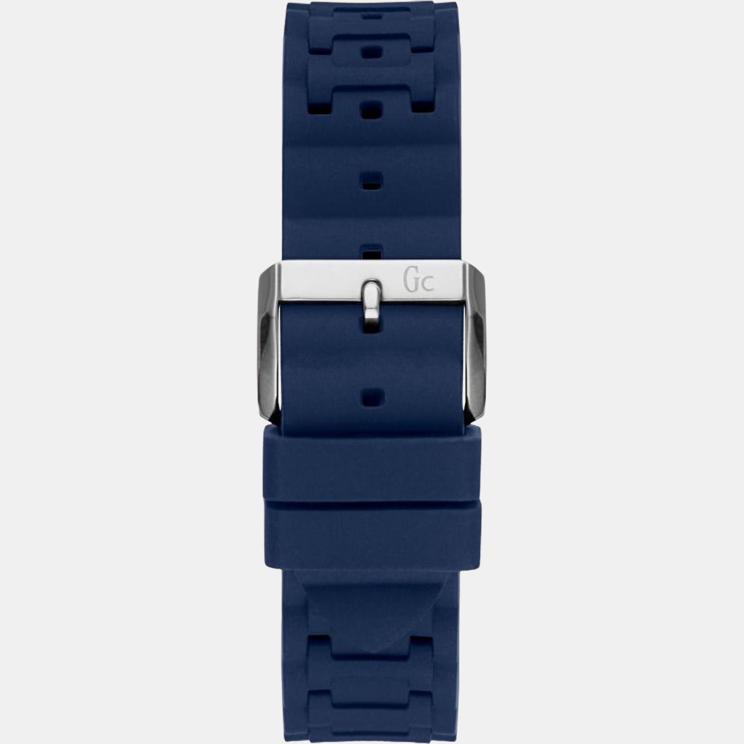 Male Blue Silicon Chronograph Watch Y53007G7MF