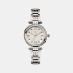 GC Round White Analog watch